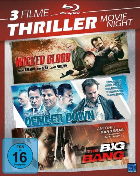 Thriller Movie Night 2 (Blu-ray), 3 Blu-ray Discs