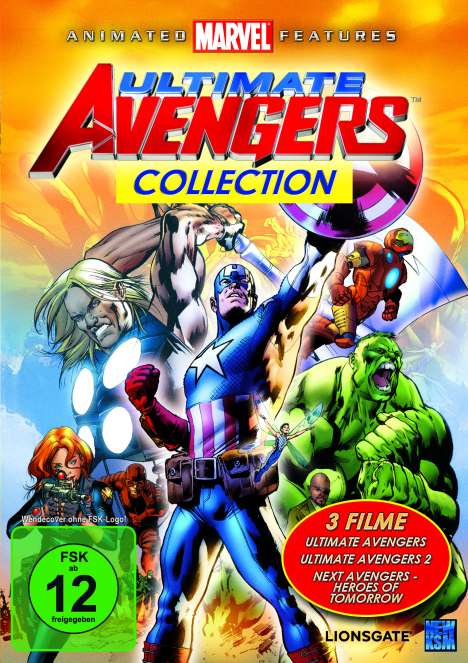 Ultimate Avengers Collection, DVD