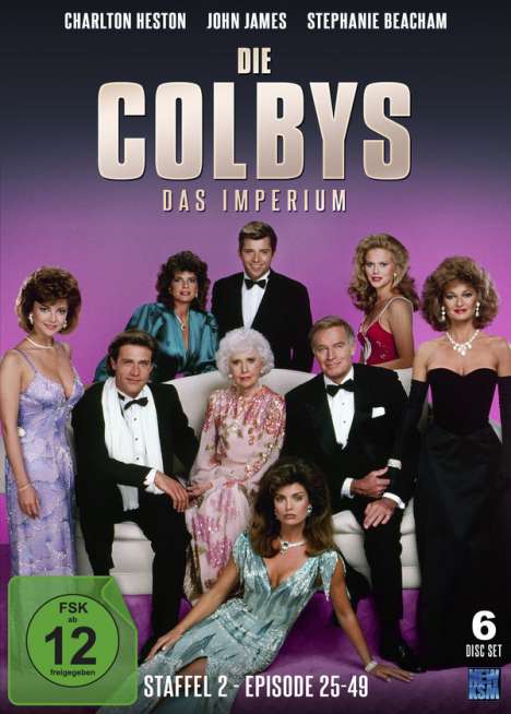 Die Colbys - Das Imperium Staffel 2, 6 DVDs