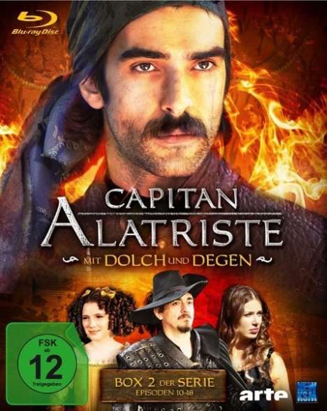 Capitan Alatriste: Mit Dolch und Degen Box 2 (Blu-ray), 3 Blu-ray Discs