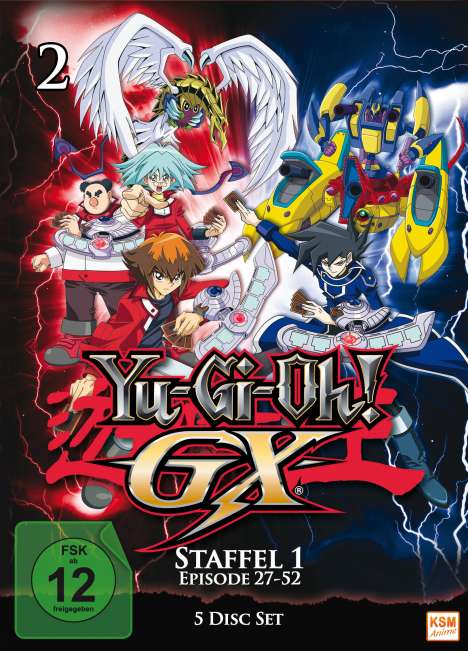 Yu-Gi-Oh! - GX Staffel 1 Box 2, 5 DVDs