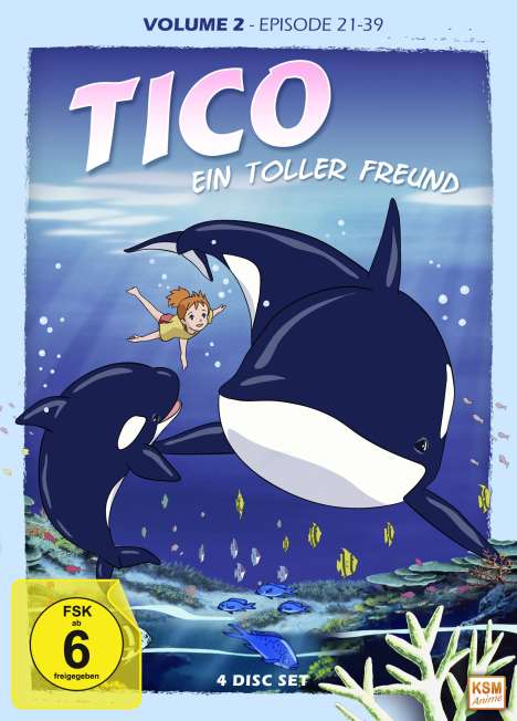 Tico - Ein toller Freund Vol. 2, 4 DVDs