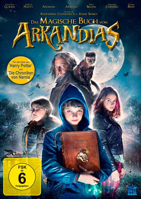 Das magische Buch von Arkandias, DVD
