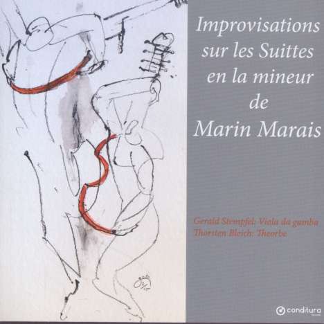 Gerald Stempfel - Improvisations sur Les Suittes en la mineur de Marin Marais, CD