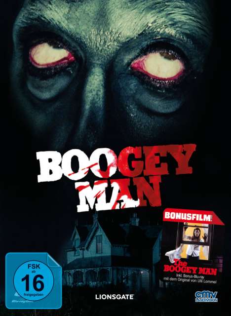 Boogeyman (2005) (Blu-ray &amp; DVD im Mediabook), 2 Blu-ray Discs und 1 DVD
