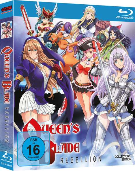Queen's Blade - Rebellion (OmU) (Blu-ray), 2 Blu-ray Discs