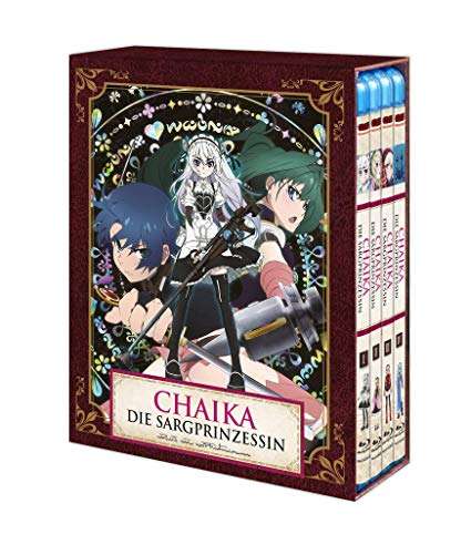 Chaika - Die Sargprinzessin Staffel 1 (Blu-ray), 4 Blu-ray Discs