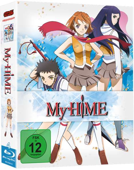 My-Hime (Gesamtausgabe) (Blu-ray), 4 Blu-ray Discs