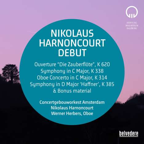 Nikolaus Harnoncourt Debut - Antrittskonzert bei den Mozartwochen Salzburg 1980, 3 CDs