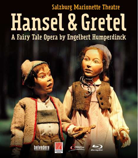 Engelbert Humperdinck (1854-1921): Hänsel &amp; Gretel (Salzburger Marionetten-Theater), Blu-ray Disc