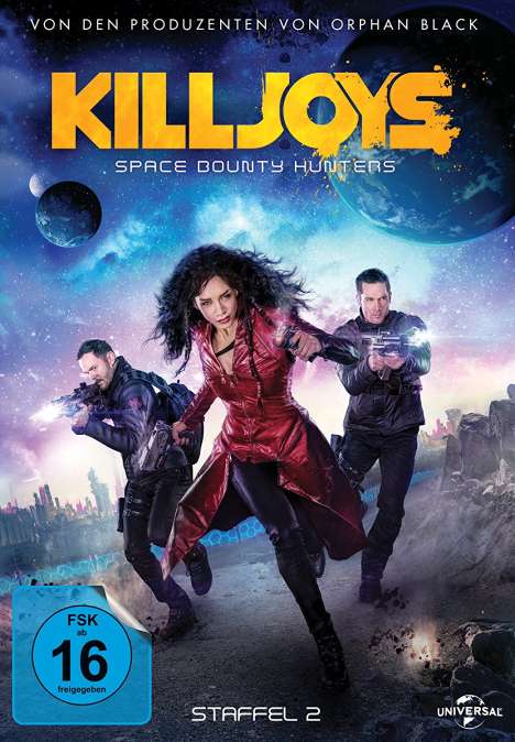 Killjoys - Space Bounty Hunters Staffel 2, 3 DVDs