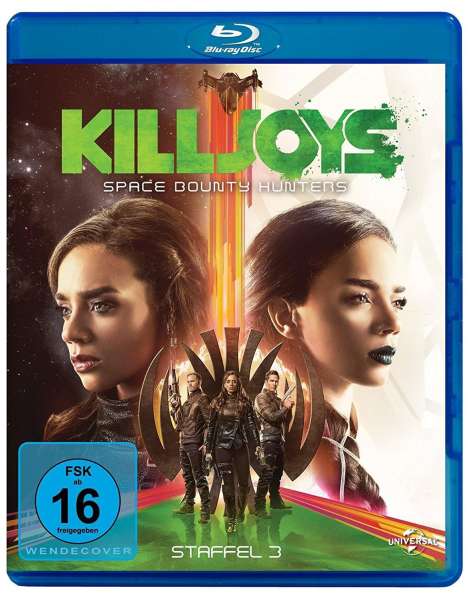 Killjoys - Space Bounty Hunters Staffel 3 (Blu-ray), 2 Blu-ray Discs