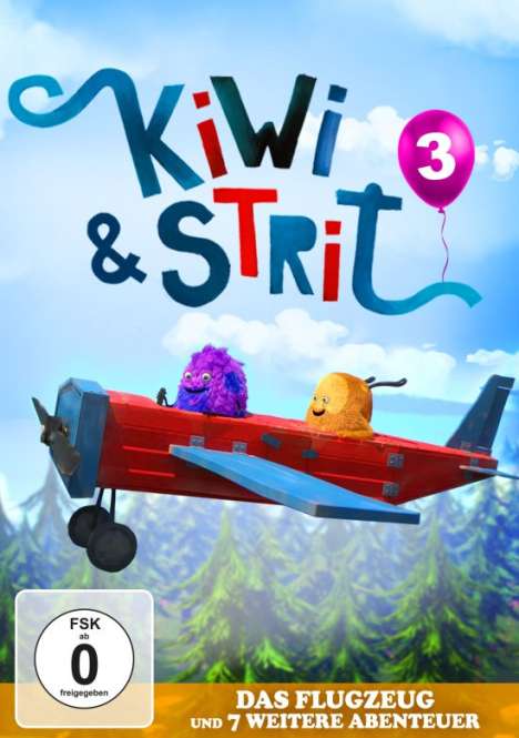 Kiwi &amp; Strit Vol. 3: Das Flugzeug, DVD