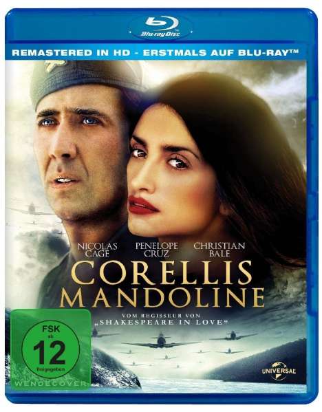 Corellis Mandoline (Blu-ray), Blu-ray Disc