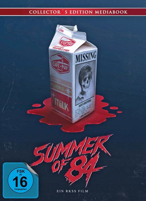 Summer of 84 (Blu-ray &amp; DVD im Mediabook), 1 Blu-ray Disc, 1 DVD und 1 CD