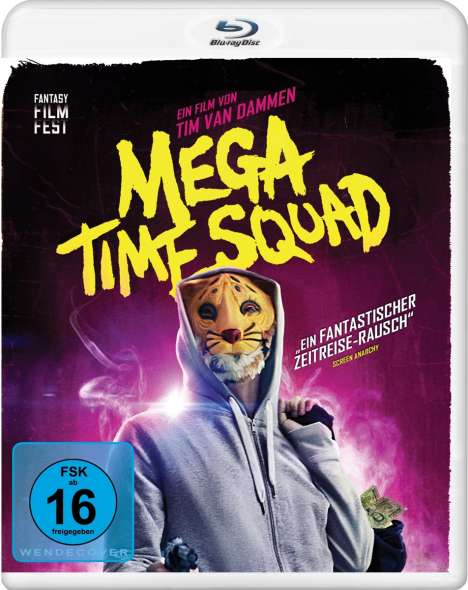 Mega Time Squad (Blu-ray), Blu-ray Disc