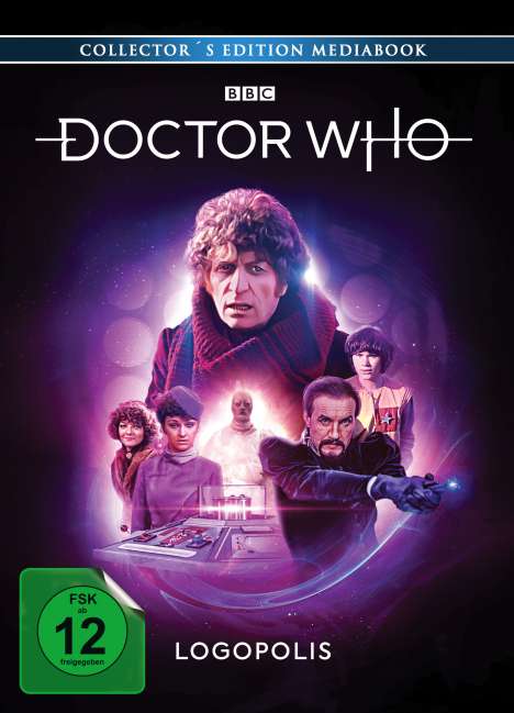 Doctor Who - Vierter Doktor: Logopolis (Blu-ray &amp; DVD im Mediabook), 1 Blu-ray Disc und 2 DVDs