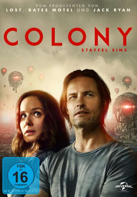 Colony Staffel 1, 3 DVDs