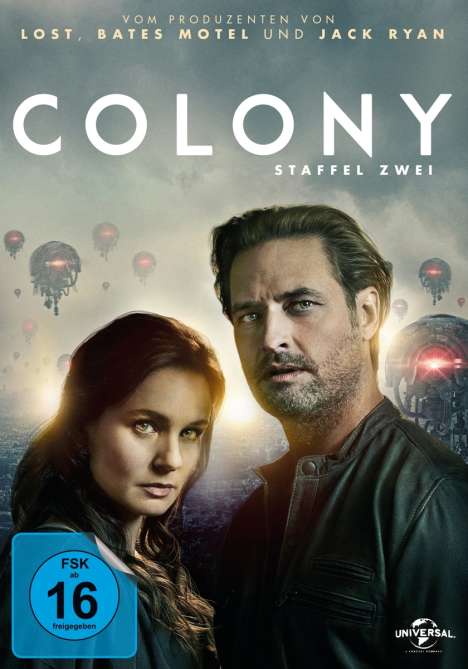Colony Staffel 2, 4 DVDs