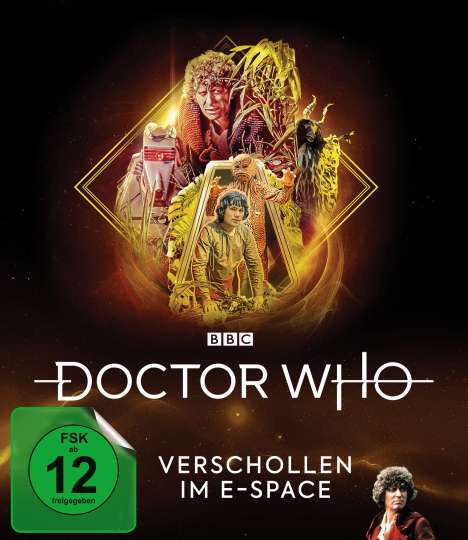 Doctor Who - Vierter Doktor: Verschollen im E-Space (Blu-ray), 2 Blu-ray Discs