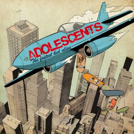 Adolescents: The Fastest Kid Alive (10th Anniversary) (Limited Edition) (Yellow/Green Vinyl), LP