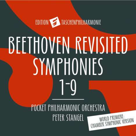 Ludwig van Beethoven (1770-1827): Symphonien Nr.1-9 (in der Bearbeitung für die "taschenphilharmonie"), 6 CDs