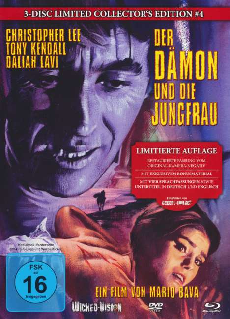 Der Dämon und die Jungfrau (Blu-ray &amp; DVD im Mediabook), 1 Blu-ray Disc und 1 DVD
