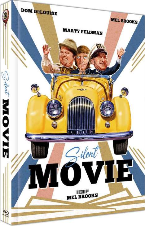 Silent Movie - Mel Brooks‘ letzte Verrücktheit (Blu-ray &amp; DVD im Mediabook), 1 Blu-ray Disc und 1 DVD