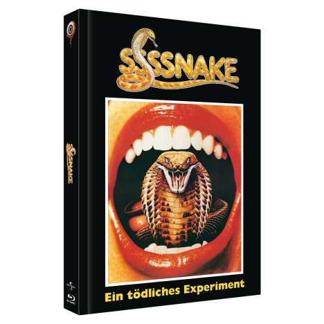 Sssssnake Kobra (Blu-ray &amp; DVD im Mediabook), 1 Blu-ray Disc und 1 DVD