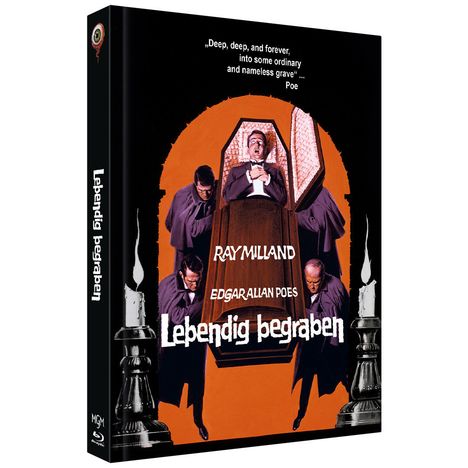 Lebendig begraben (Blu-ray &amp; DVD im Mediabook), 1 Blu-ray Disc und 1 DVD