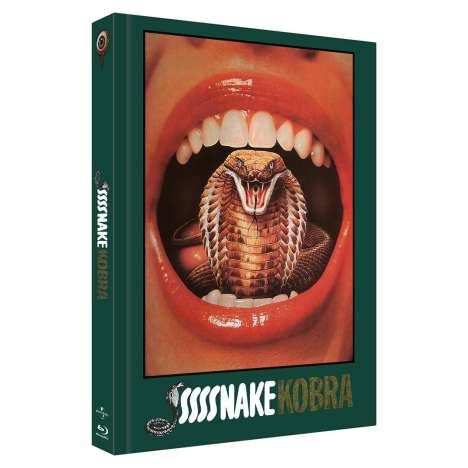 Sssssnake Kobra (Blu-ray &amp; DVD im Mediabook), 1 Blu-ray Disc und 1 DVD