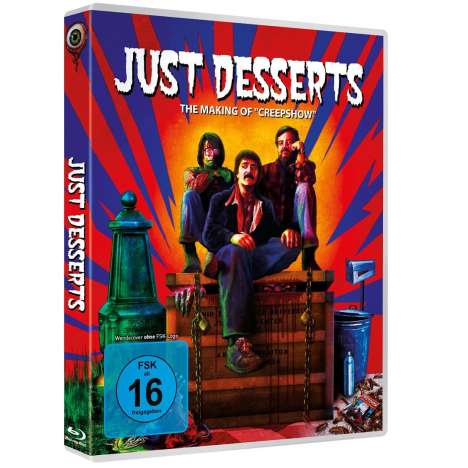 Just Desserts - The Making of 'Creepshow' (OmU) (Blu-ray &amp; DVD), 1 Blu-ray Disc und 1 DVD