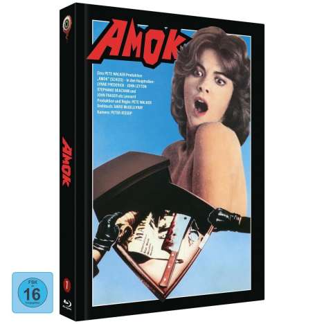 Amok (Blu-ray &amp; DVD im Mediabook), 1 Blu-ray Disc und 1 DVD