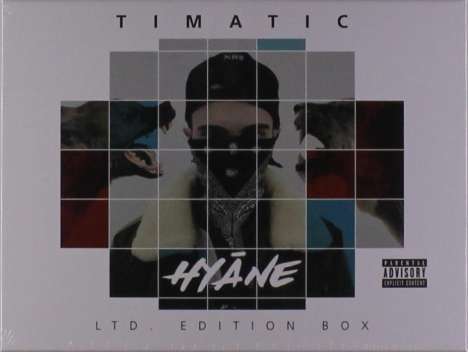 Timatic: Hyäne (Limitierte Box), 2 CDs, 1 DVD und 2 Merchandise