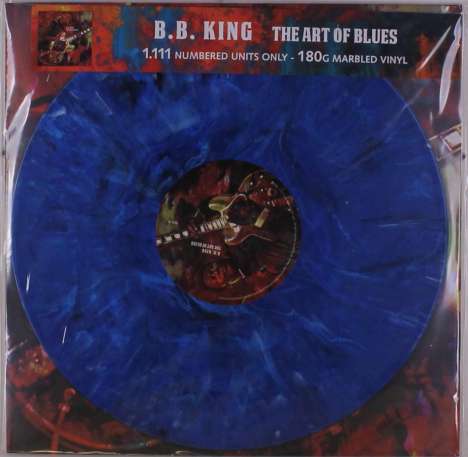 B.B. King: The Art Of Blues (180g) (Limited Numbered Edition) (Blue Marbled Vinyl), LP