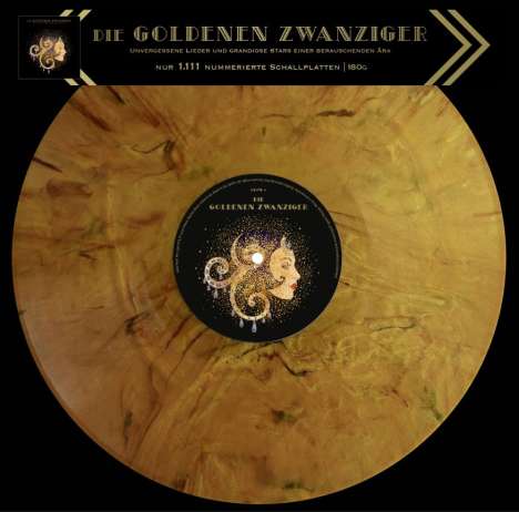 Die goldenen Zwanziger (180g) (Limited Edition) (Gold Marbled Vinyl), LP