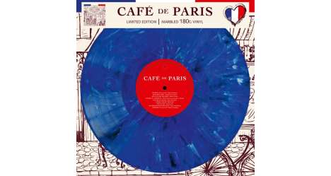 Cafe De Paris (180g) (Limited Numbered Edition) (Blue Marbled Vinyl), LP