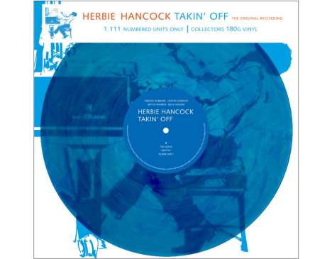 Herbie Hancock (geb. 1940): Takin' Off (180g) (Limited Edition) (Marbled Vinyl), LP