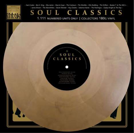 Soul Classics (180g) (Limited Numbered Edition) (Gold W/ Black Smoke Vinyl), LP