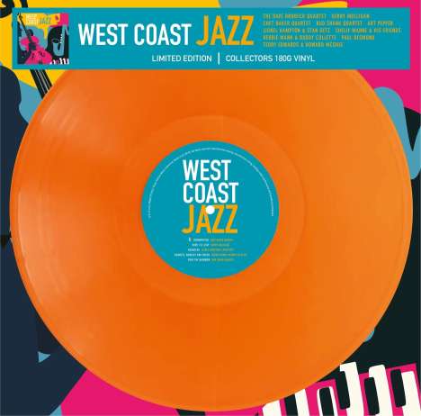 West Coast Jazz (180g) (Limited Numbered Edition) (Orange Vinyl), LP