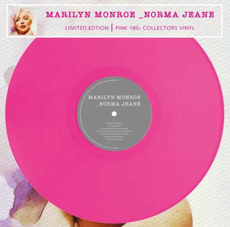 Marilyn Monroe: Norma Jeane (180g) (Limited Edition) (Neon Pink Vinyl), LP