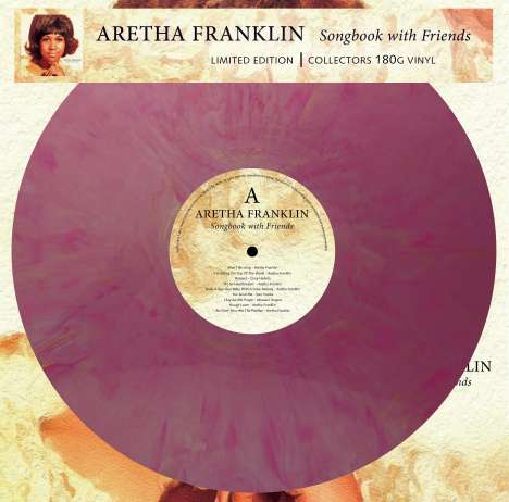 Aretha Franklin: Songbook With Friends (180g) (Limited Numbered Edition) (Purple Marbled Vinyl), LP