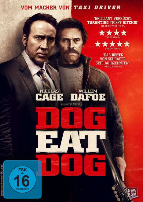 Dog Eat Dog (geschnittene FSK16-Fassung), DVD