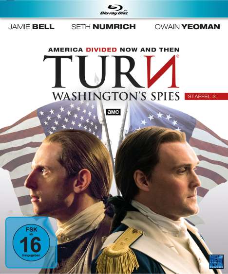 Turn - Washington's Spies Staffel 3 (Blu-ray), 4 Blu-ray Discs