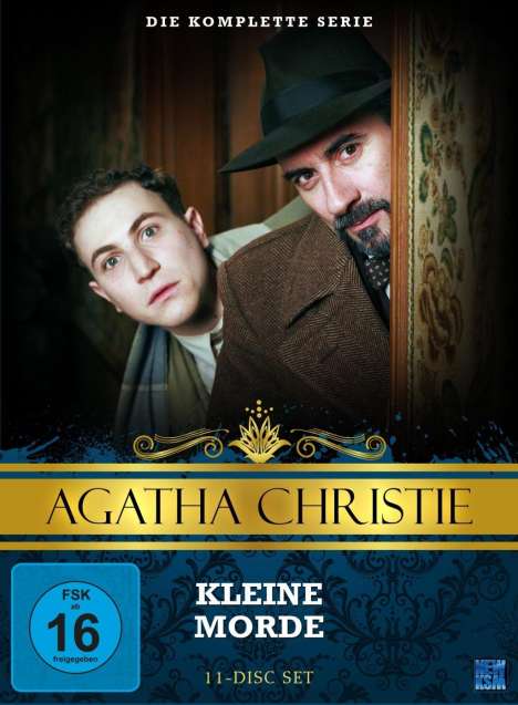 Agatha Christie - Kleine Morde (Komplette Serie), 11 DVDs
