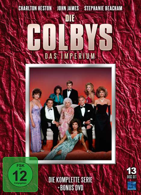 Die Colbys - Das Imperium (Komplette Serie), 13 DVDs