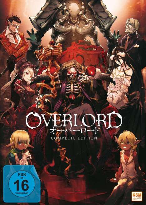 Overlord Staffel 1 (Complete Edition), 3 DVDs