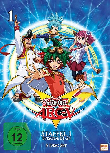 Yu-Gi-Oh! Arc-V Staffel 1 Vol. 1, 5 DVDs