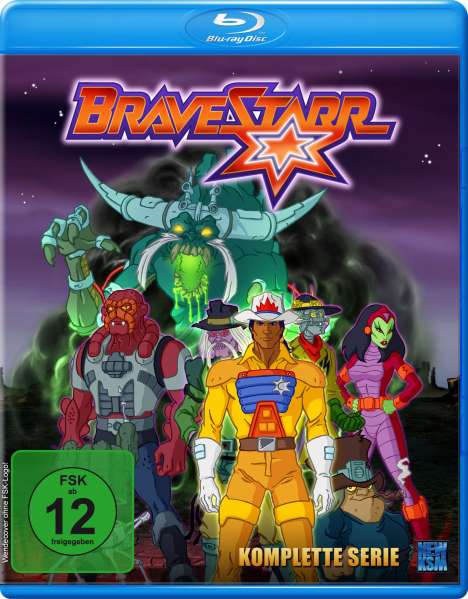 BraveStarr (Komplette Serie) (Blu-ray), Blu-ray Disc