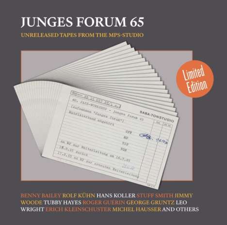 Junges Forum 65 (Unreleased Tracks From The MPS-Studio) (Limited Edition), 2 LPs